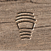 Signe de piste du Priakos des Six Coffres