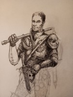 PJ - Fertor le Mercenaire - Encrage.jpg
