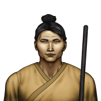 Mature Male East Asian Monk 53487.png