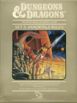 Donjons &amp; Dragons, Règles Immortels Image 1