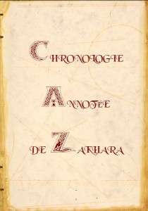 Chronologie de Zakhara Image 1