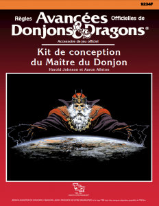 Kit de conception du maître du donjon Image 1