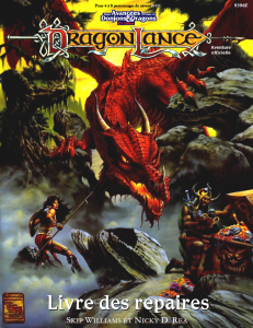 Livre des repaires de Dragonlance Image 1