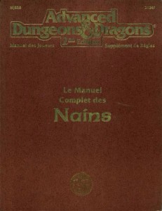 MJSR6 - Le Manuel Complet des Nains Image 1